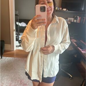 NWT Aerie LumberJane Fleece Shirt